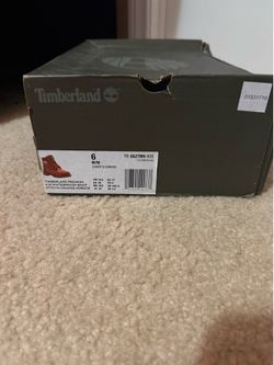 Timberlin’s like new size 6 men