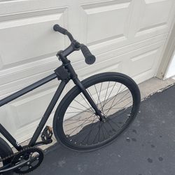 black fixie