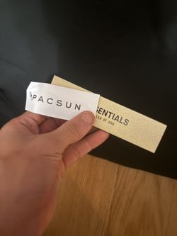 Black Essential Hoodie Size L