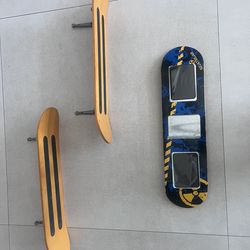 Skateboard wall decorations .