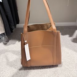 Henny + Lev Leather Tote Bag