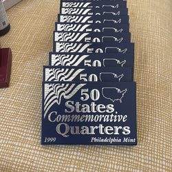 50 States Commemorative Quarters Set