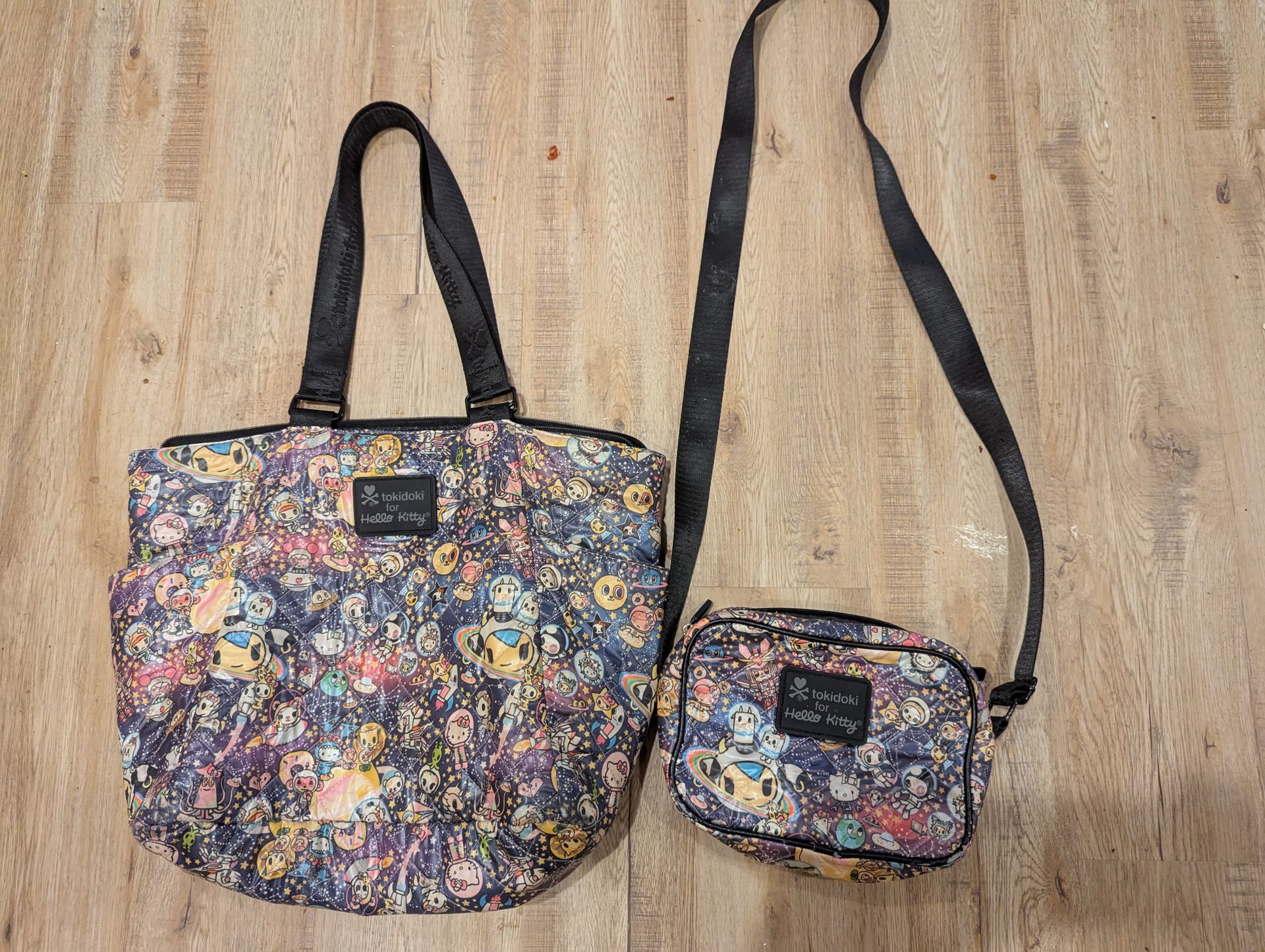 Tokidoki hello kitty purse and bag set