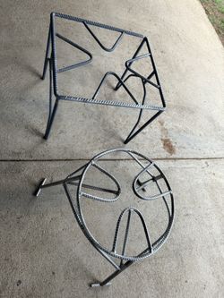 Rebar Fryer Stands