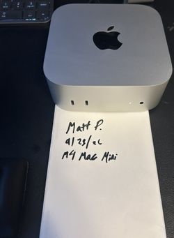 Apple Mac Mini M4 (16GB RAM / 256GB SSD) – Mint Condition