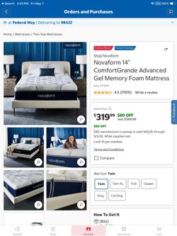Free used bed and frame.