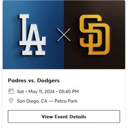 Padres Vs Dodgers 