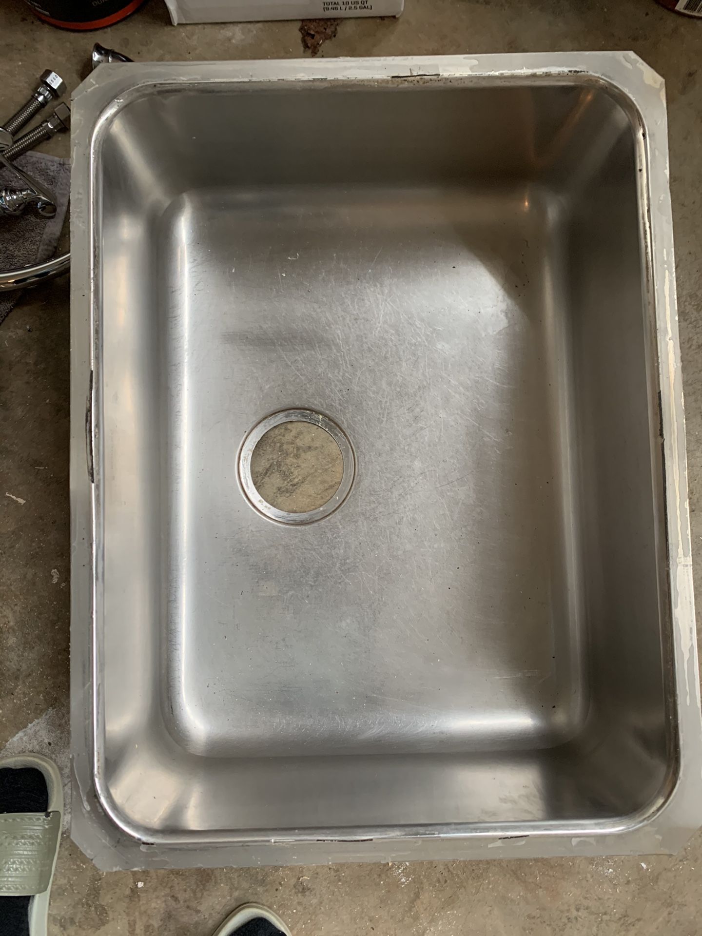 Free 1-Single / 1-double Kitchen sinks, Stainless steel