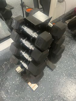 New dumbbell set