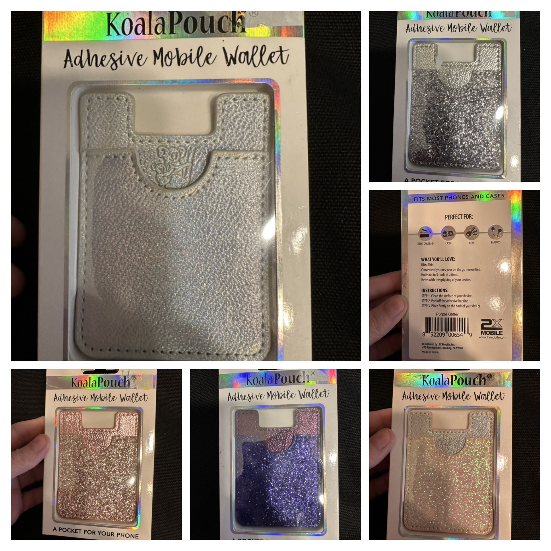 Cellphone Adhesive Mobile Wallets