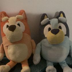 Bluey And Bingo Plushies 