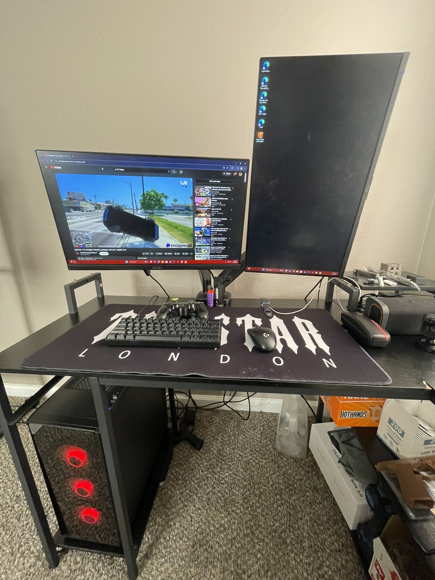 Full gaming setup