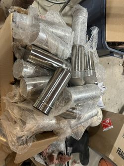 Stainless steel canisters