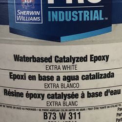 Free Waterbased Catalyzed Epoxy