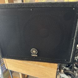 Yamaha A12M speakers monitors