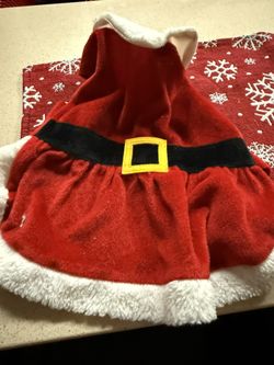 Santa Dog Costume 