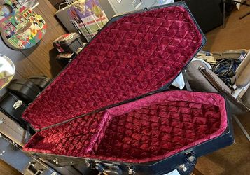 COFFIN GUITAR CASE