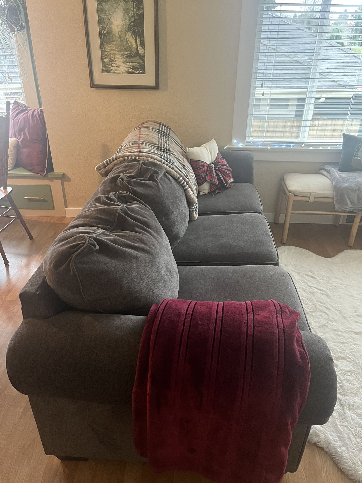 Couch/Sofa With Pull Out Bed 