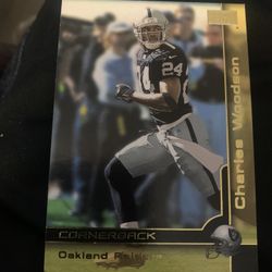 Charles Woodson 2000 Fleer SkyBox #82 Oakland Raiders