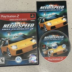 Need for speed hot pursuit 2 PS2