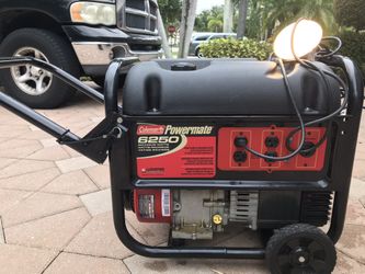 Coleman 6250 generator