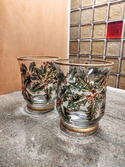 Vintage Fifth Avenue Crystal Candle Holders