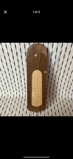 20.5" Cane Insert Replacement Fan Blades 4pk Brown