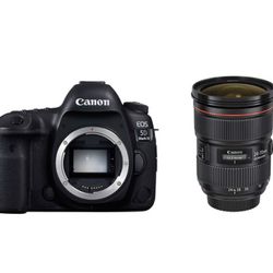 CANON EOS 5D Mark IV Digital SLR w EF 24-70mm Lens