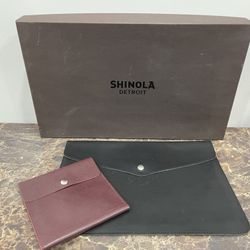 Shinola Detroit Leather Tech Bundle