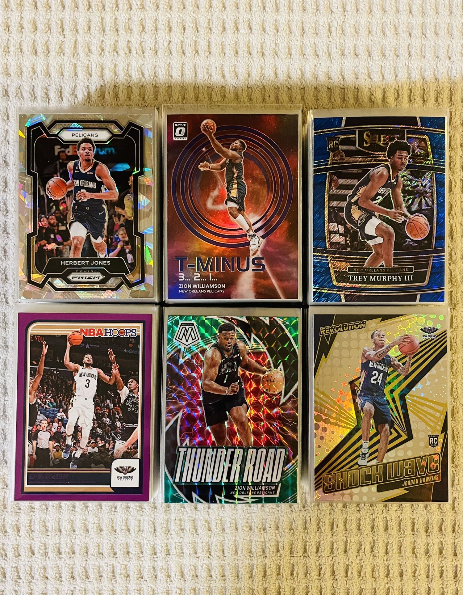 New Orleans Pelicans 320 Card Basketball Lot! Rookies, Prizms, Parallels, Memorabilia, Short Prints, Variations & More!