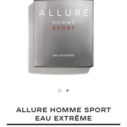 Allure Homme Sport Eau Extreme 3.4
