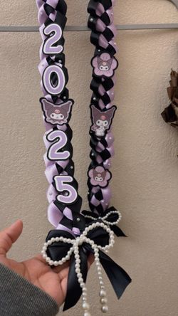 Kuromi Inspire Graduation Coquette Lei