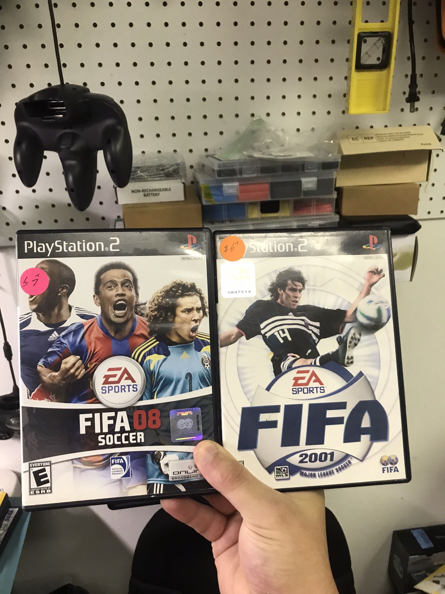 FIFA 08 And 01 Ps2