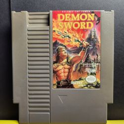 NINTENDO NES DEMON SWORD