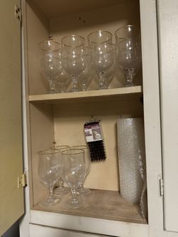 12 Amberbock Glasses