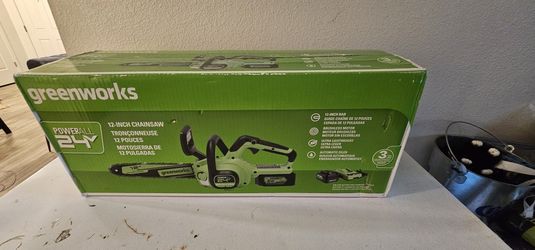 Greenwoorks Electric Chainsaw