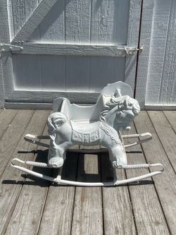 Vintage bouncy horse
