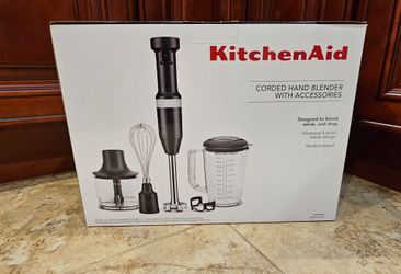 KitchenAid Variable Speed Corded Hand Blender with Accessories