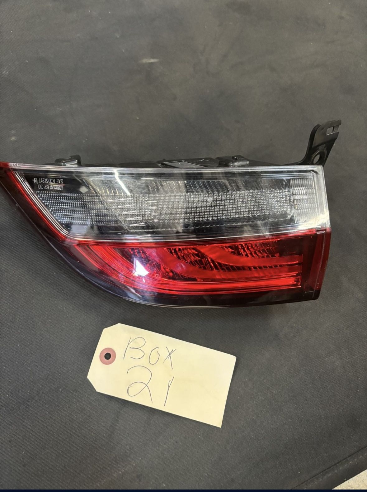 2021-2023 Toyota Mirai Right Rear Taillight