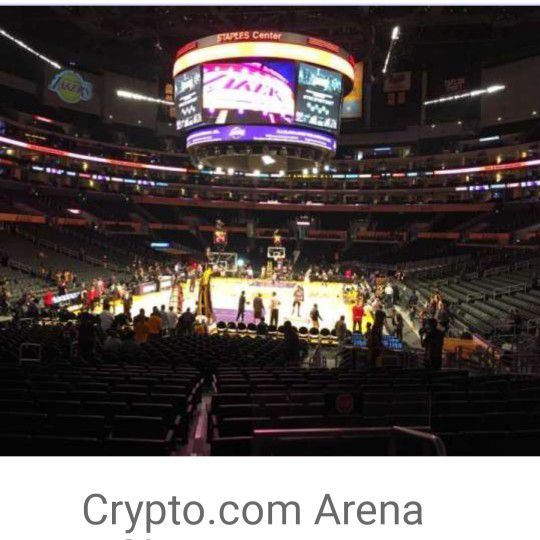 2 Tickets Next To Each Other - Clippers vs Nuggets - NBA - October 17, 2023 10/17/23 Section 115, Row 16, Seats 7 & 8