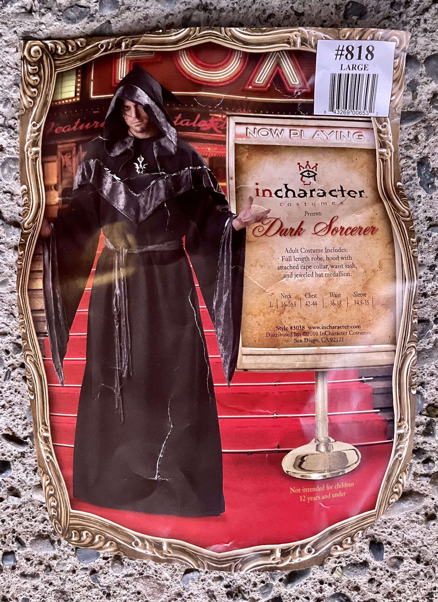 Dark Sorccer Adult Costume 