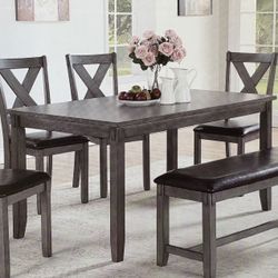 6 PCS Dining Set