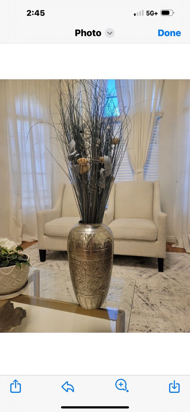 Decor Vase With Flowers 