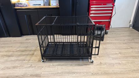 Collapsible dog crate for small/med dog