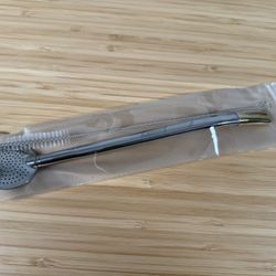 DrinkYerba Bombilla Recta Gold Tip