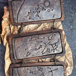 Mysterious Package Company Metal Art Panels w/ Crate – Puzzle / Collectible