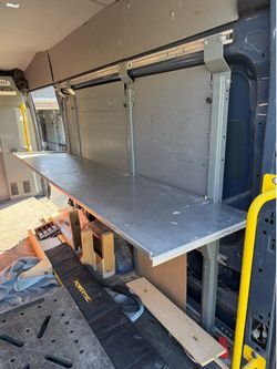Fold Down Shelf or work table