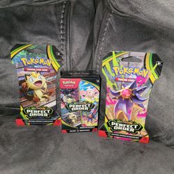 Pokémon Perfect Order Bundle of 3