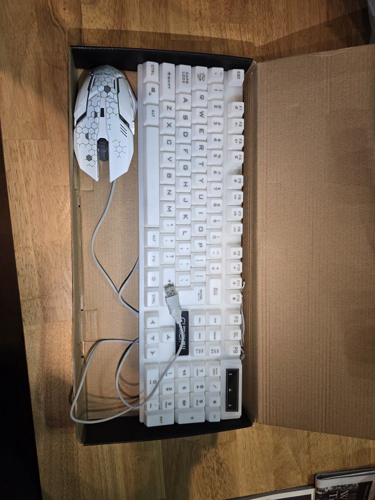 RGB Gaming Keyboard And Mouse