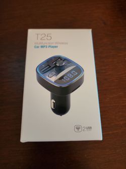 T25 Bluetooth FM transmitter